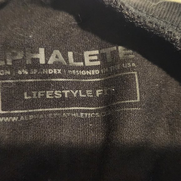 PBNS Oversized Long Sleeve Crop - Blackout - Picture 3 of 4